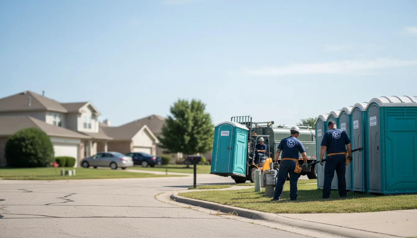 Porta Potty Rental in Leslie, MO near me